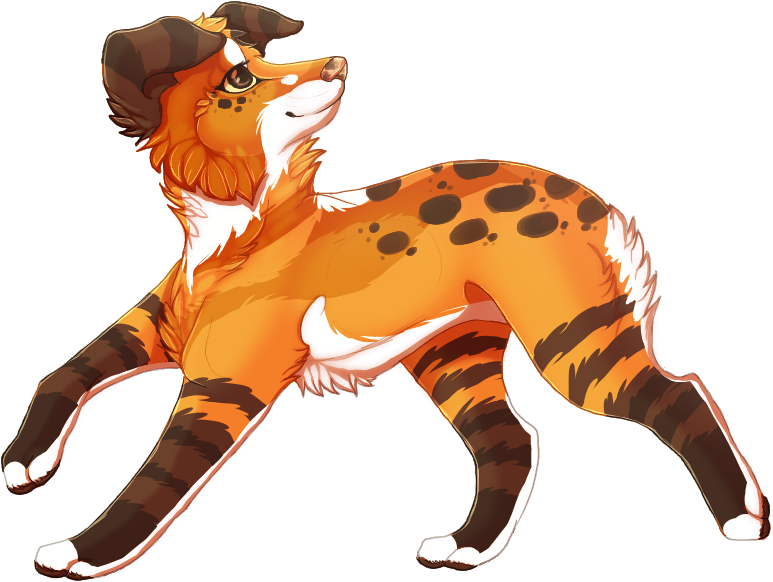 Commission- Ladybug, Ladybug By Dazifly - African Leopard (782x628)