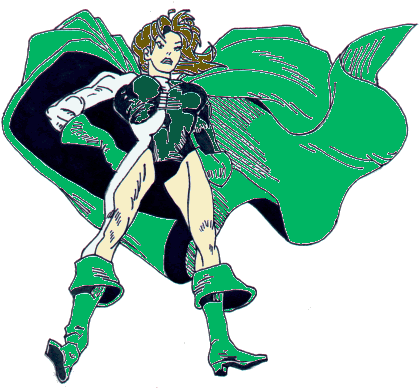 Alan Scott , Rose Forrest (rose/ Thorn, Grandmother, - Illustration (430x414)