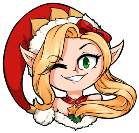Quick Christmas Piece Of My Baby Girl - Cartoon (500x477)