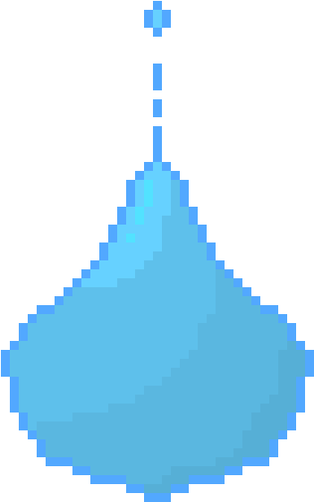 Raindrop Pixel Art Maker - Pixel Art Deadpool Logo (510x640)