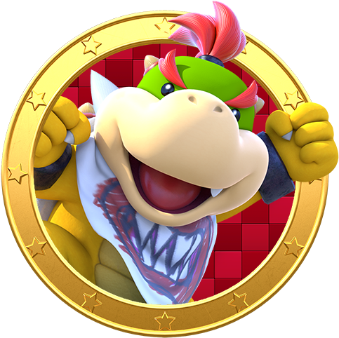 Is Bowser's Son, Introduced In Super Mario Sunshine - Bowser Jr Mario Party (500x500)