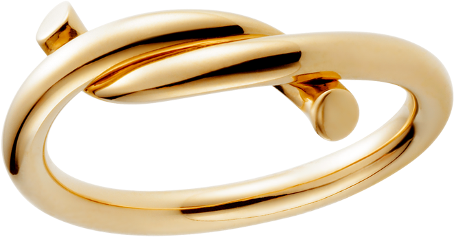 Gold Ring Png - Cartier Les Must Ring (1000x1000)