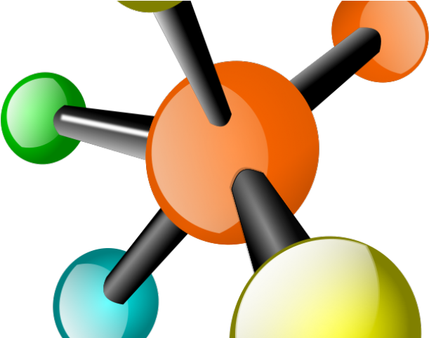 Molecules Clipart Chemical Element - Che-01 Atoms And Molecules (640x480)
