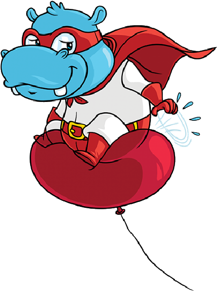 Hippopotamus Baby Cartoon Clip Art Images - Cartoon (600x600)