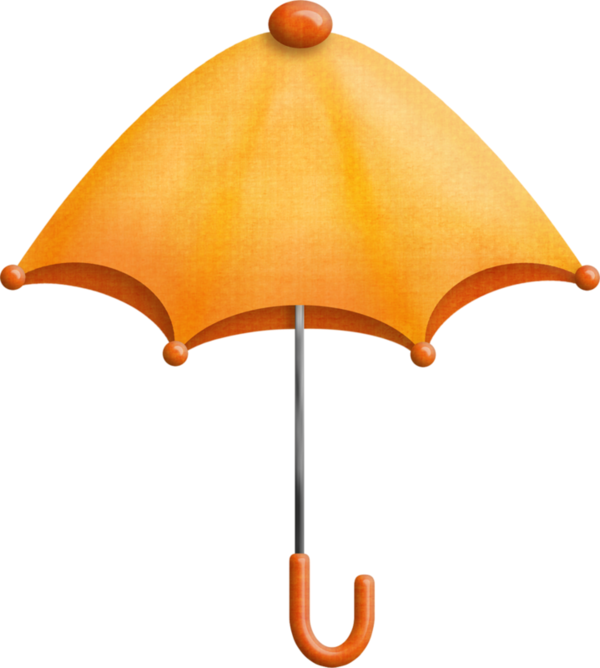Orange Umbrellas - Umbrella (600x668)