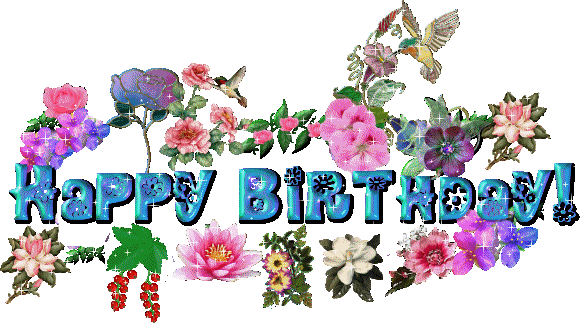 In Behalf Of The Administration And The Managers We - Happy Birthday With Humming Birds (580x323)