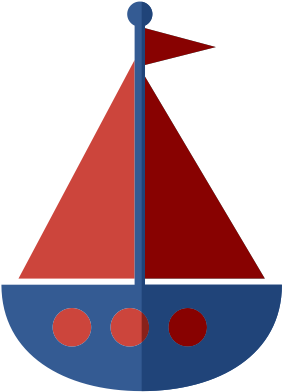 Sailboat-red 0 - Sailboat (417x417)