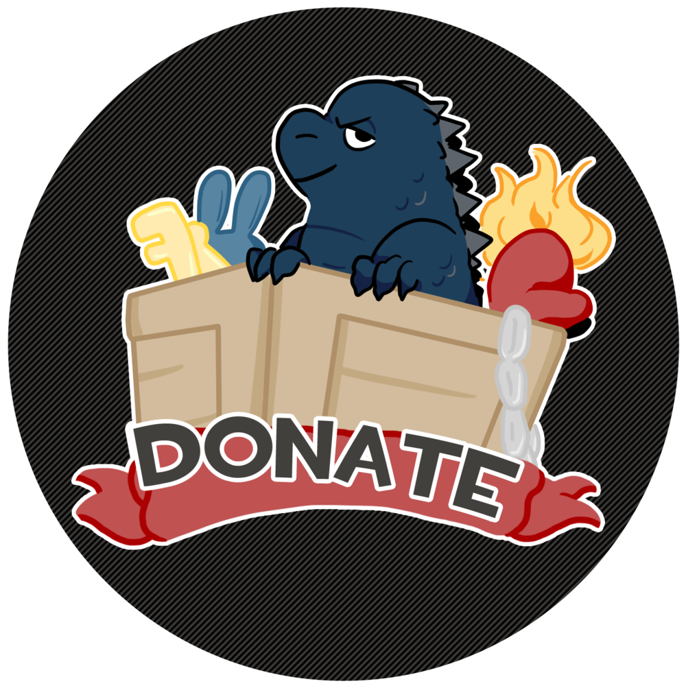 Donate Button Comission By Queezlejones Donate Button - Cartoon (1024x1010)