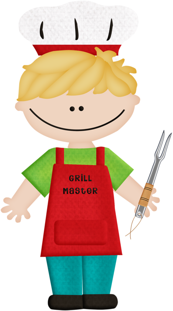 Boy Illustrationcommunity Helperspicnicsclipart - Clipart Boy In Kitchen (570x1024)
