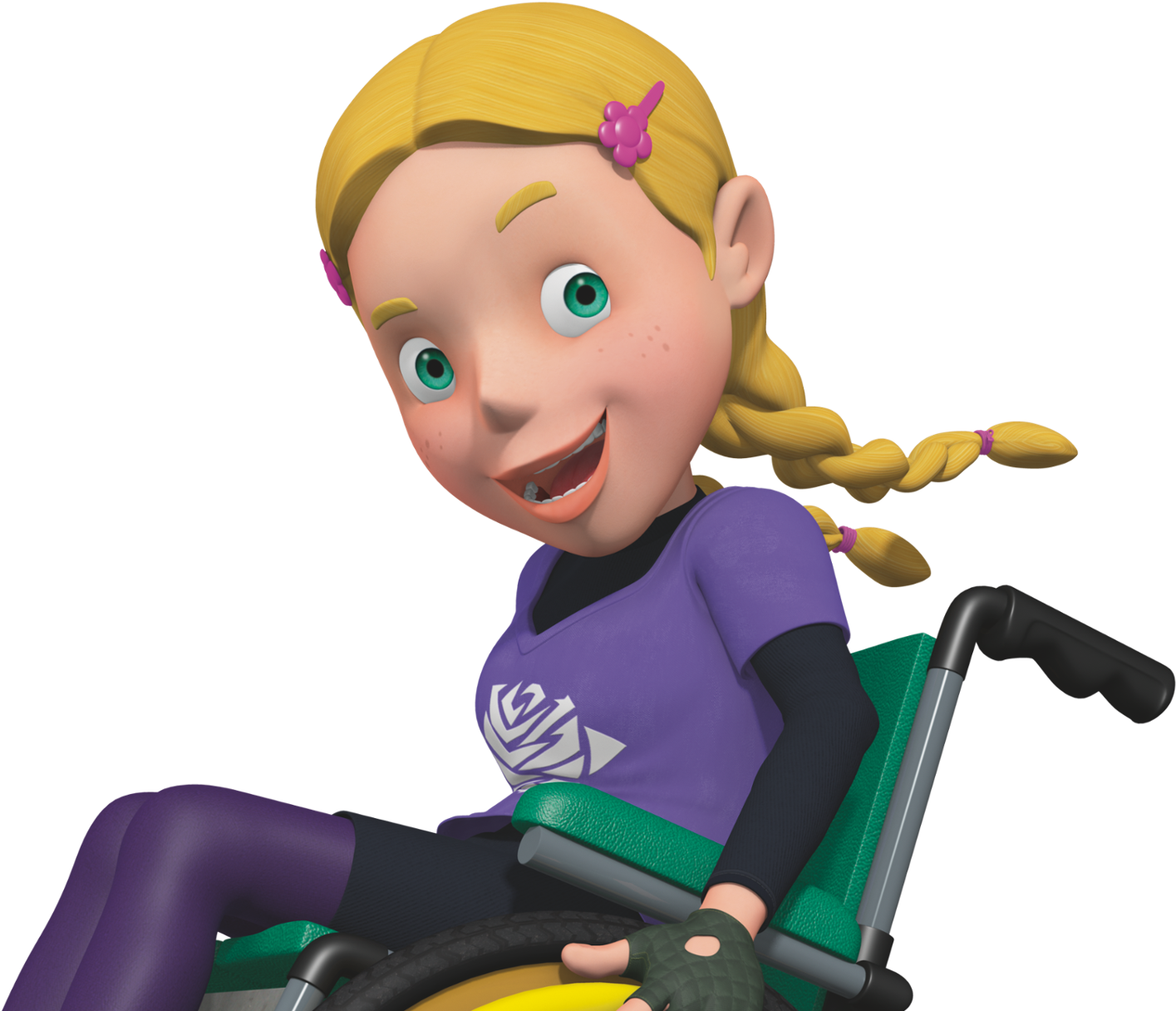 Fireman Sam Wheelchair Disability Dilys Price Clip - Dilys Price Hat Fireman Sam (2060x1236)