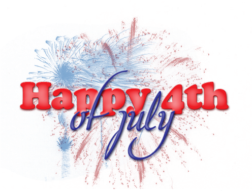 Happy 4th Of July Png (495x402)