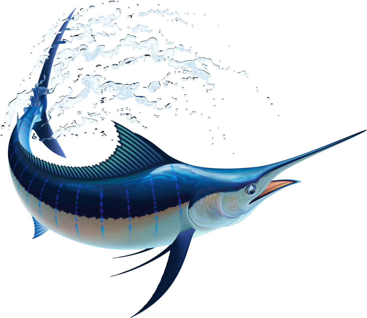 Яндекс - Фотки - Ride Catalog Decal Vinyl Stickers Marlin Fish Fishing (1280x1108)