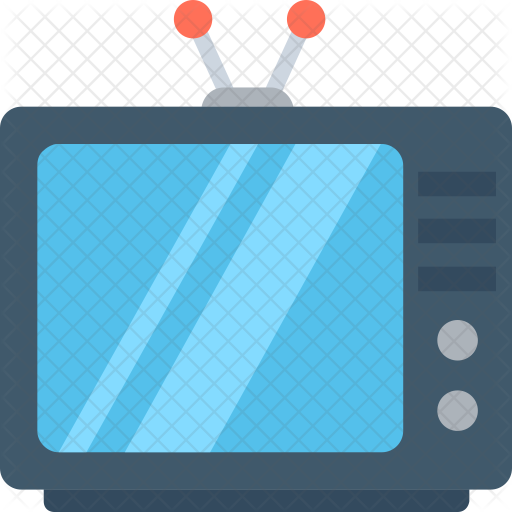 Retro Tv Icon - Icon (512x512)