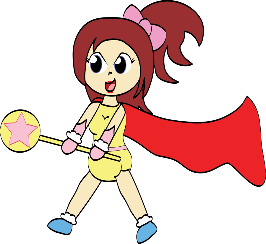 Super Baby Mom Attack By Vj-rabbit - Cartoon (900x825)