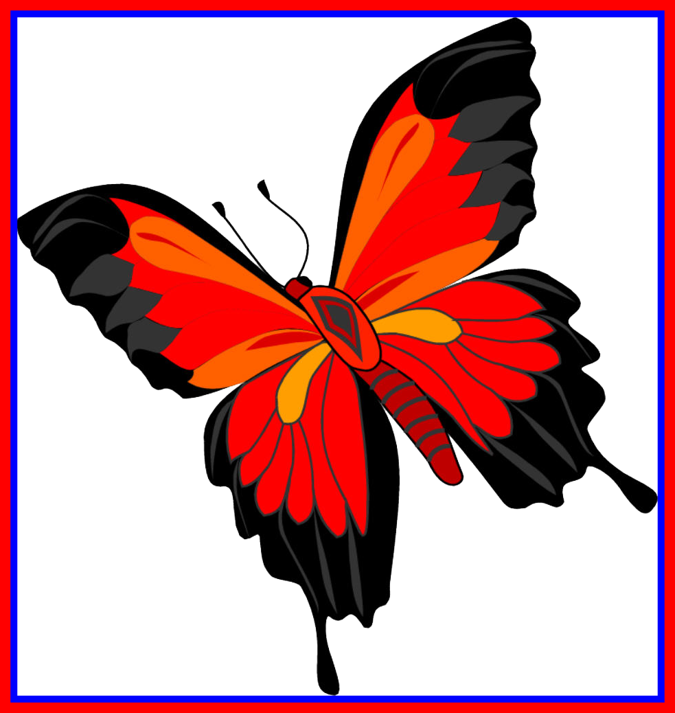 Amazing Butterfly Png My Colour Collections Pics For - Stress Management Guide For The 21st Century: Love (983x1038)