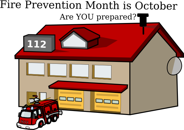 Fire Station Clip Art At Clker Com Vector Clip Art - Fire Station Clip Art (600x465)