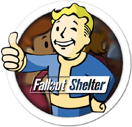 Fallout Shelter By Ravvenn - Vault Boy Wallpaper Iphone (512x512)