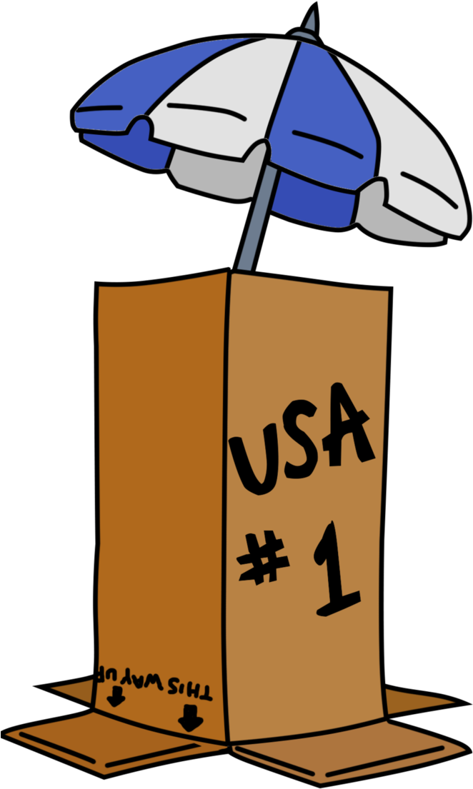 Homer's Bomb Shelter By Zoiby - Refugio Nuclear De Homero (666x1199)