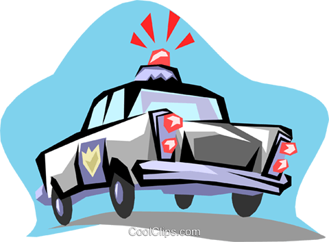 Policía De Coches Libres De Derechos Ilustraciones - Policía De Coches Libres De Derechos Ilustraciones (963x700)