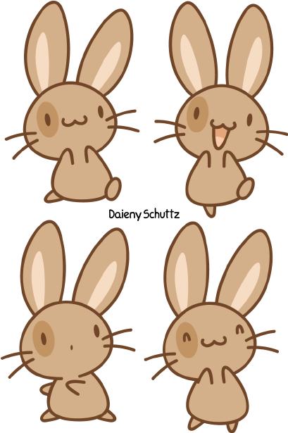 Brown Bunny By Daieny - Brown Bunny By Daieny (483x650)