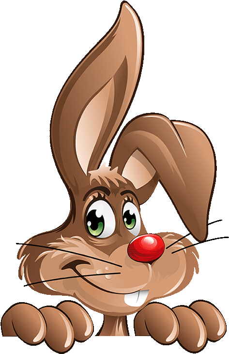 Welcome - Photo - Easter Bunny Thumbs Up (472x800)