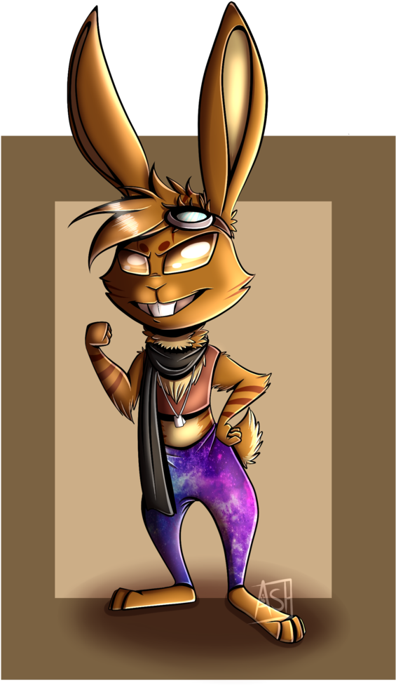 Ashe Bunny Sona By Ashesfordayz - Cartoon (744x1074)