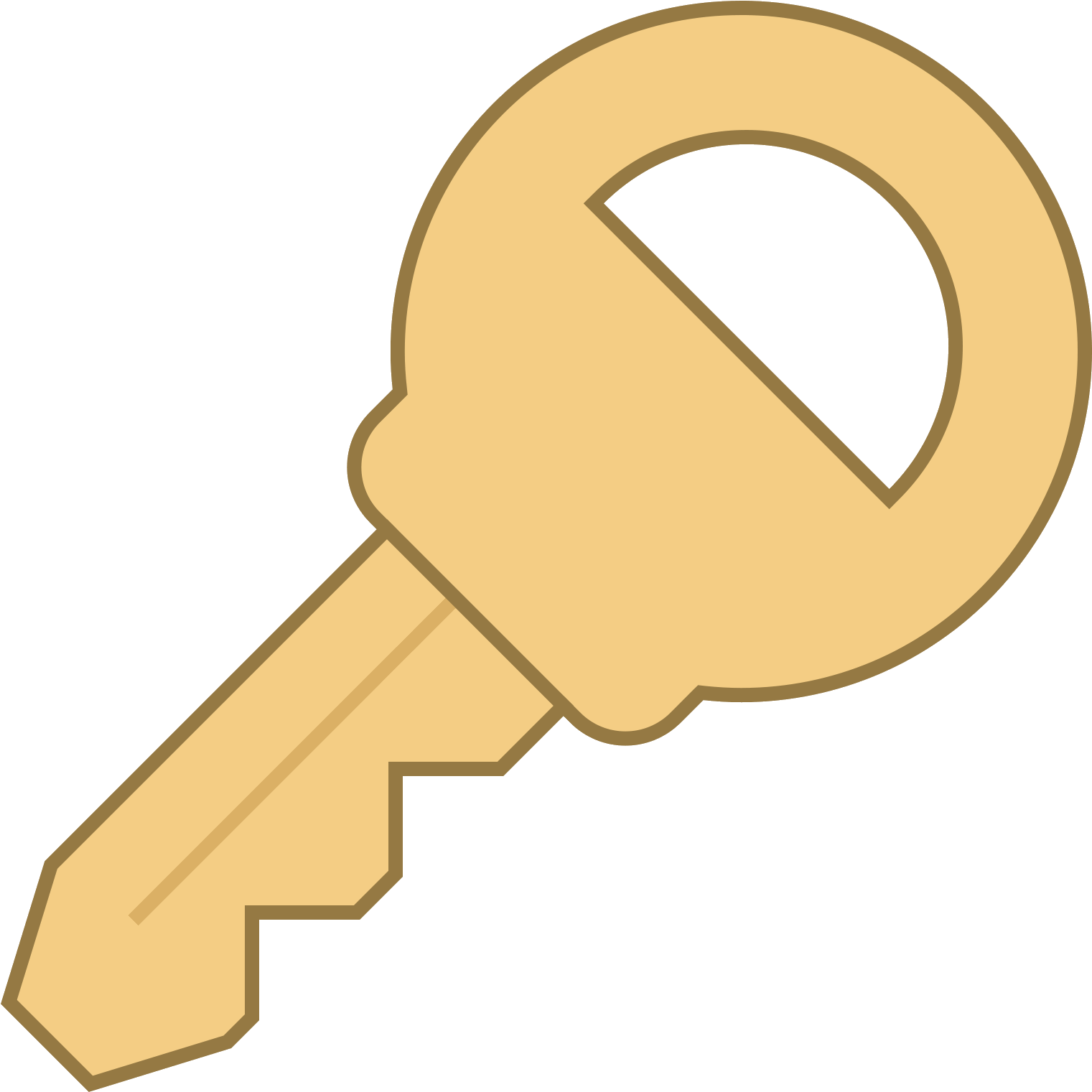 Free Key Icon - Free Key Icon (1600x1600)