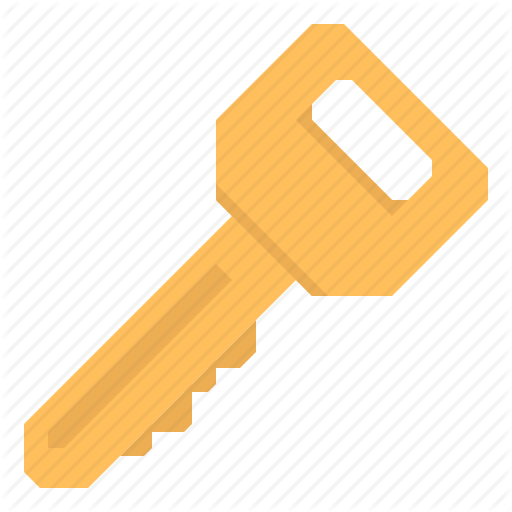 Login Key Icon - Flat Icon Administration (512x512)