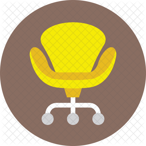 Swivel Chair Icon - Office Chair (512x512)