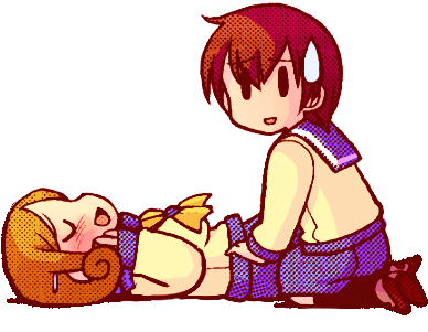 “ღゝ◡╹)ノ♡ Transparent Girlfriends For Your Blog - Cartoon (401x311)