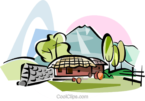 Korea Choga House In Jeju Island Royalty Free Vector - Jeju Island Png (480x336)