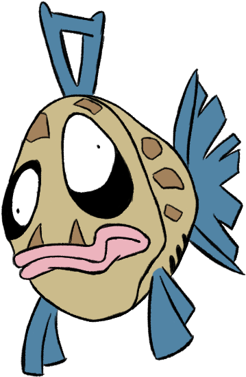 349 Feebas By Winter Freak-d4o694p - Feebas Png (435x588)