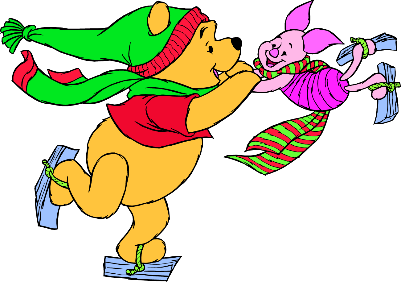 Magical Ears Winter005 Winter Winnie The Pooh Winter - Pooh (1301x914)