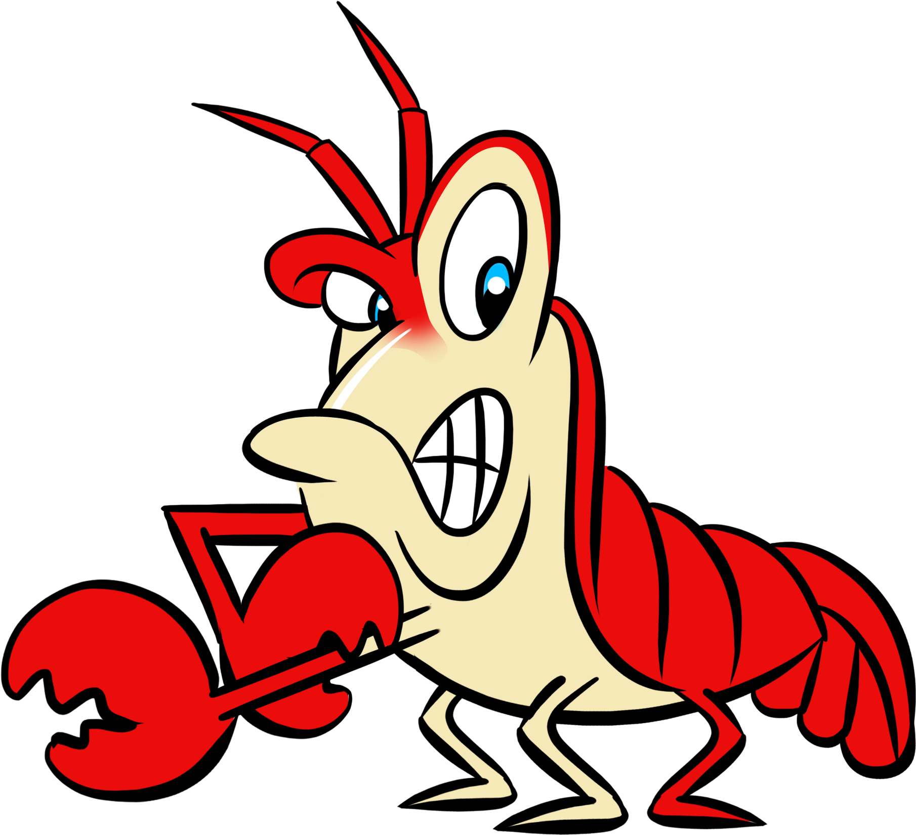 Kentucky Crawdads - Lobster Hd Cartoon (2200x2200)