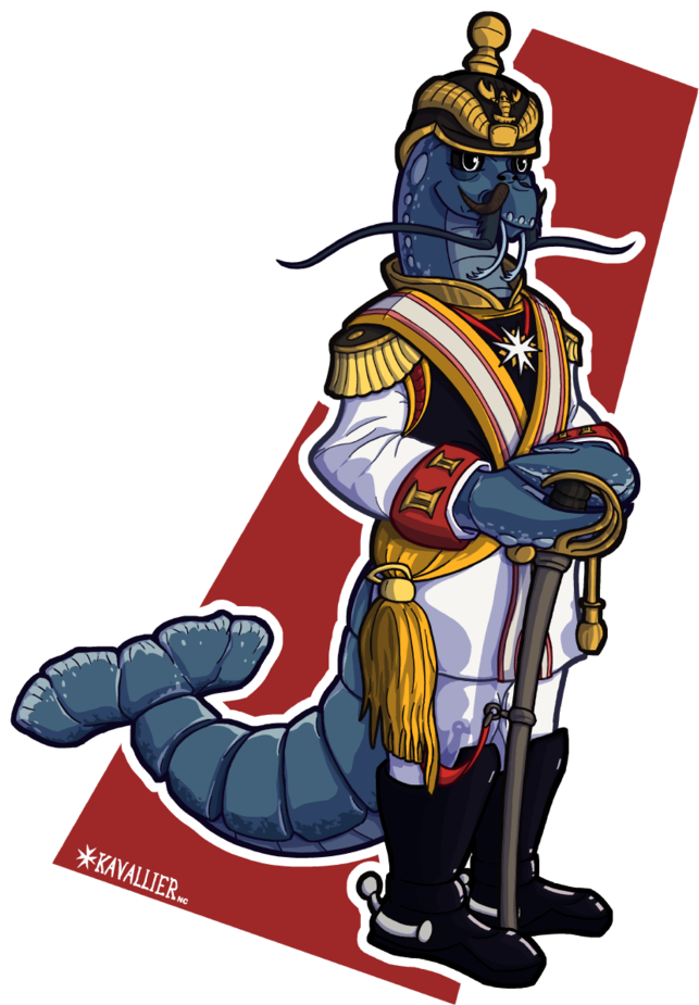 Kaiser Lobster By Kavalliernc - Illustration (806x992)