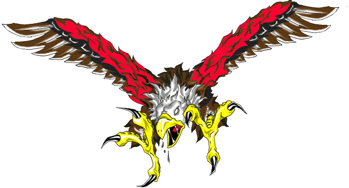 Eagle Clipart Colored - Eagle Logo Design Colored (700x378)