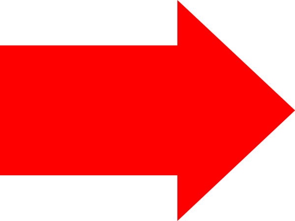 Clipart Right Arrow - Red Arrow Pointing Right (600x449)