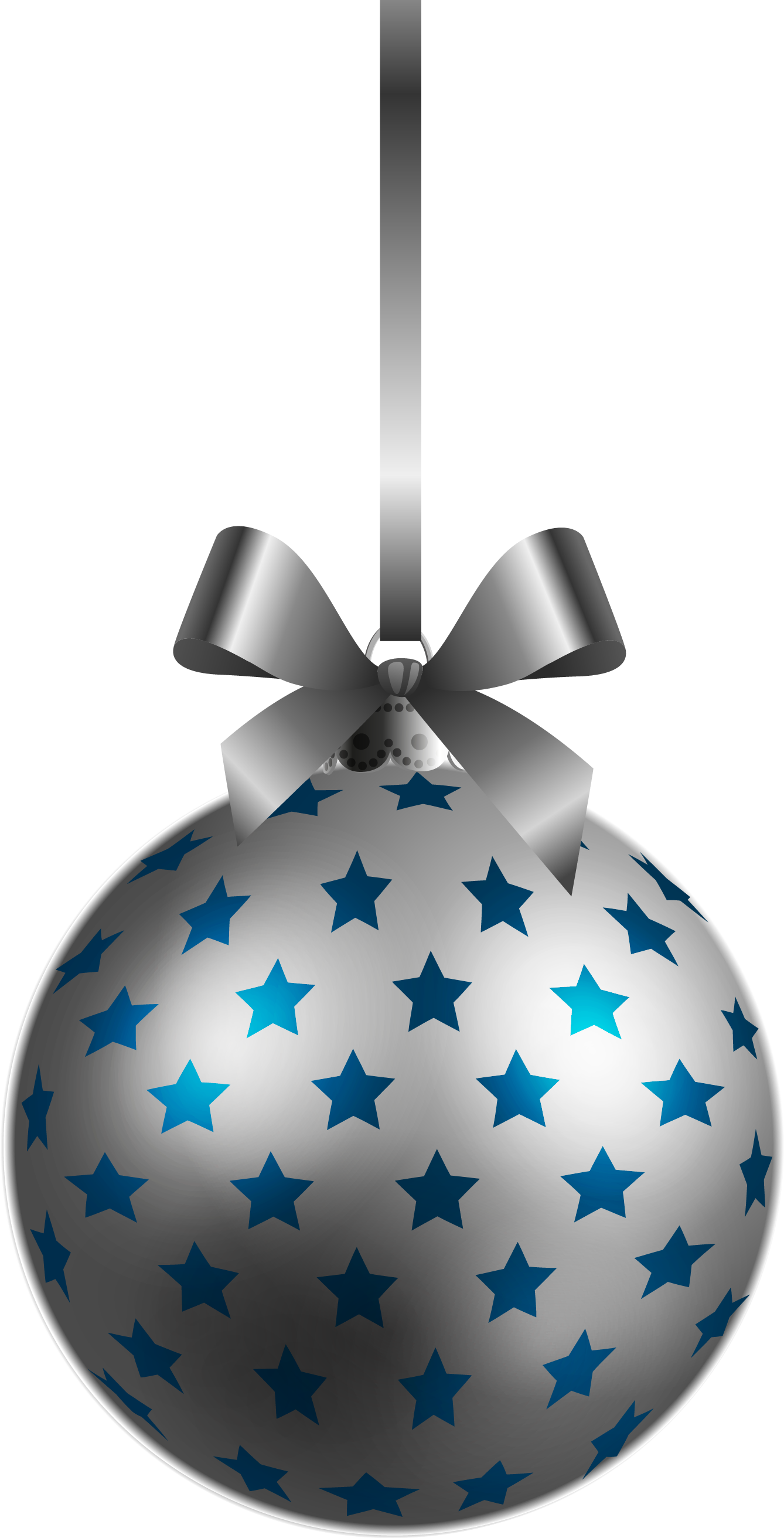 Silver Christmas Ball Png (1338x2624)