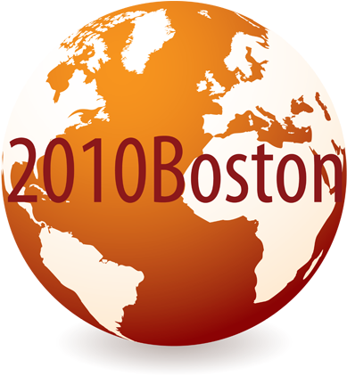2010boston Conference Logo - World Globe Vector (400x421)
