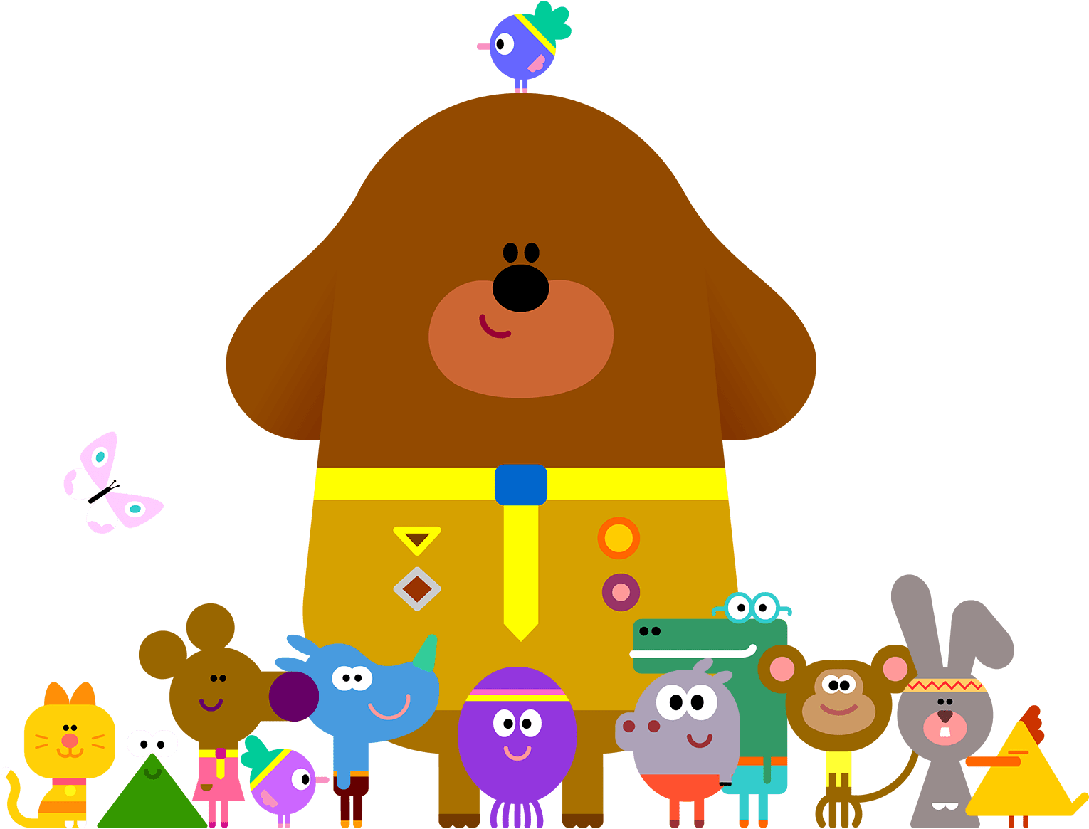 Cbeebies Will Be Available Across 15 Cable Operators - Cbeebies Hey Duggee Badges (1636x1274)