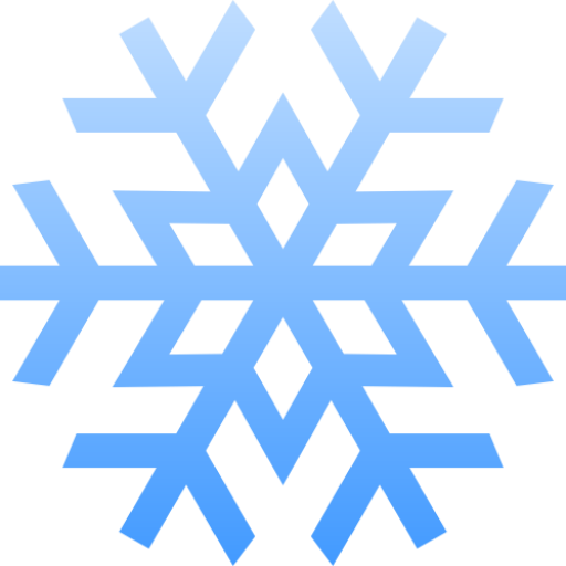 Snowflake Icon Cropped-snowfla - Snowflake Clipart Black And White (512x512)