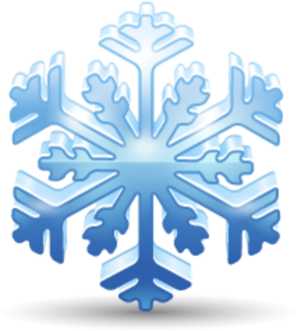 Snowflake Sticker (512x512)