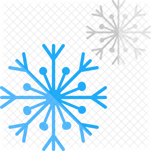 Snowflake Icon - Vector Graphics (512x512)