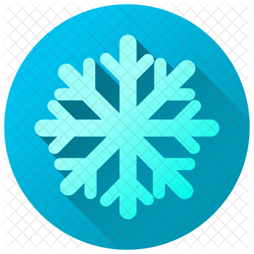Snowflake Icon - Vector Graphics (512x512)