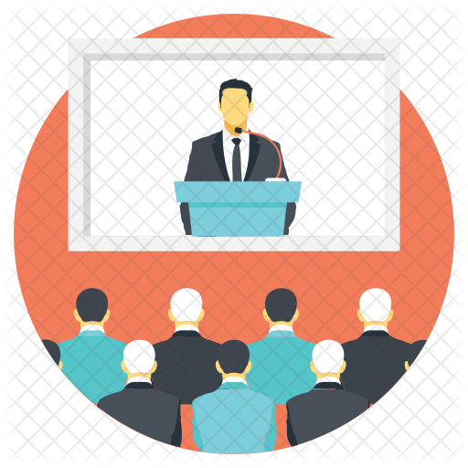 Conference Room Icon - Conference Hall (512x512)