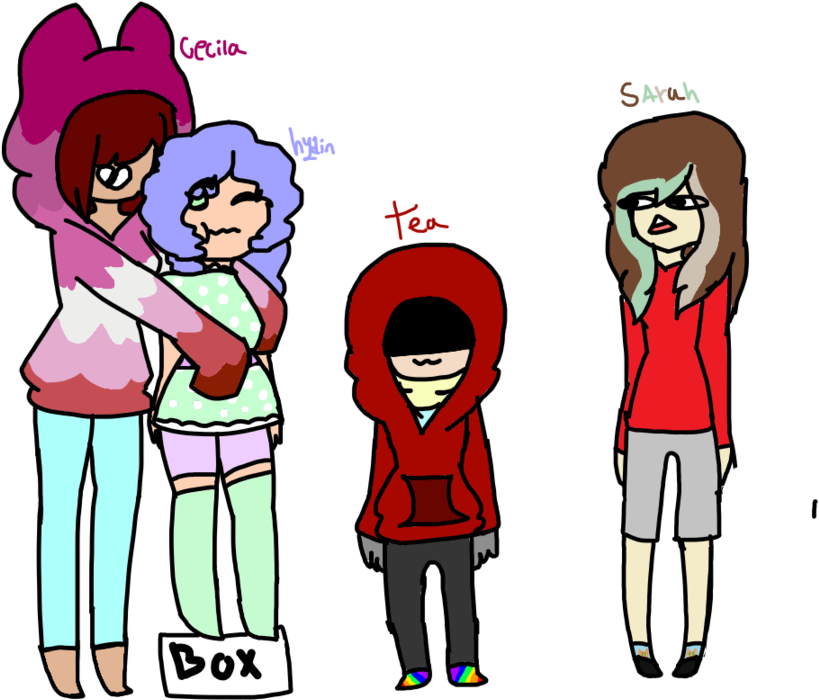 Garbage Children Squad By Prince-wolfie - Cartoon (900x717)