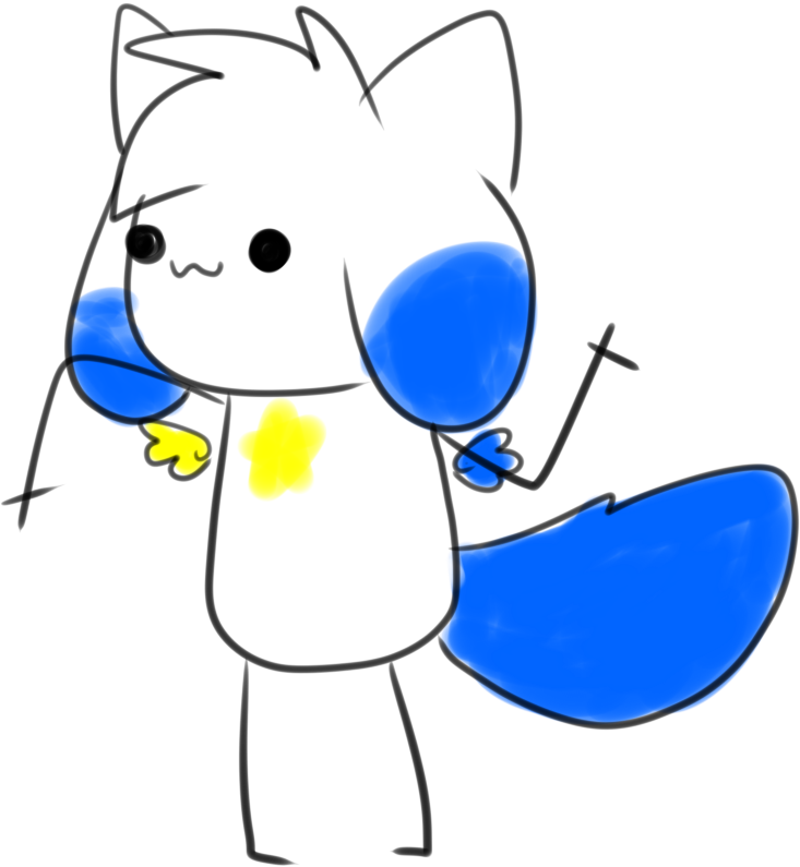 Dogcat By Nawnii - Cartoon (733x795)