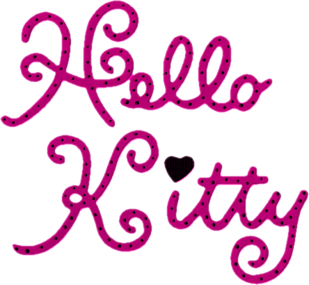 Dir7xzo5t - Hello Kitty Embroidery Designs (444x409)
