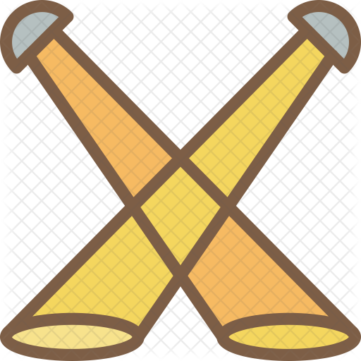 Spot Lights Icon - Movie Lights Icon (512x512)