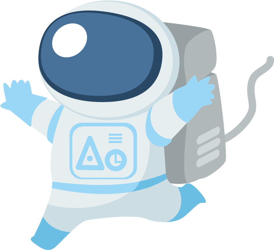 Astronaut Drawing Spacecraft Outer Space - Cartoon Astronaut Png (1181x1181)